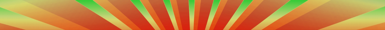 Coloured sunburst banner